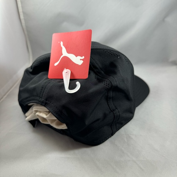 New Puma Mesh Performance Adjustable Cap - Black - Picture 4 of 11